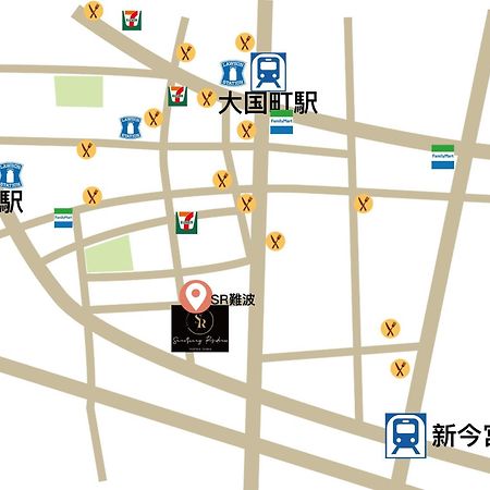 Sr Namba -Sanctuary Residence- โอซาก้า ภายนอก รูปภาพ